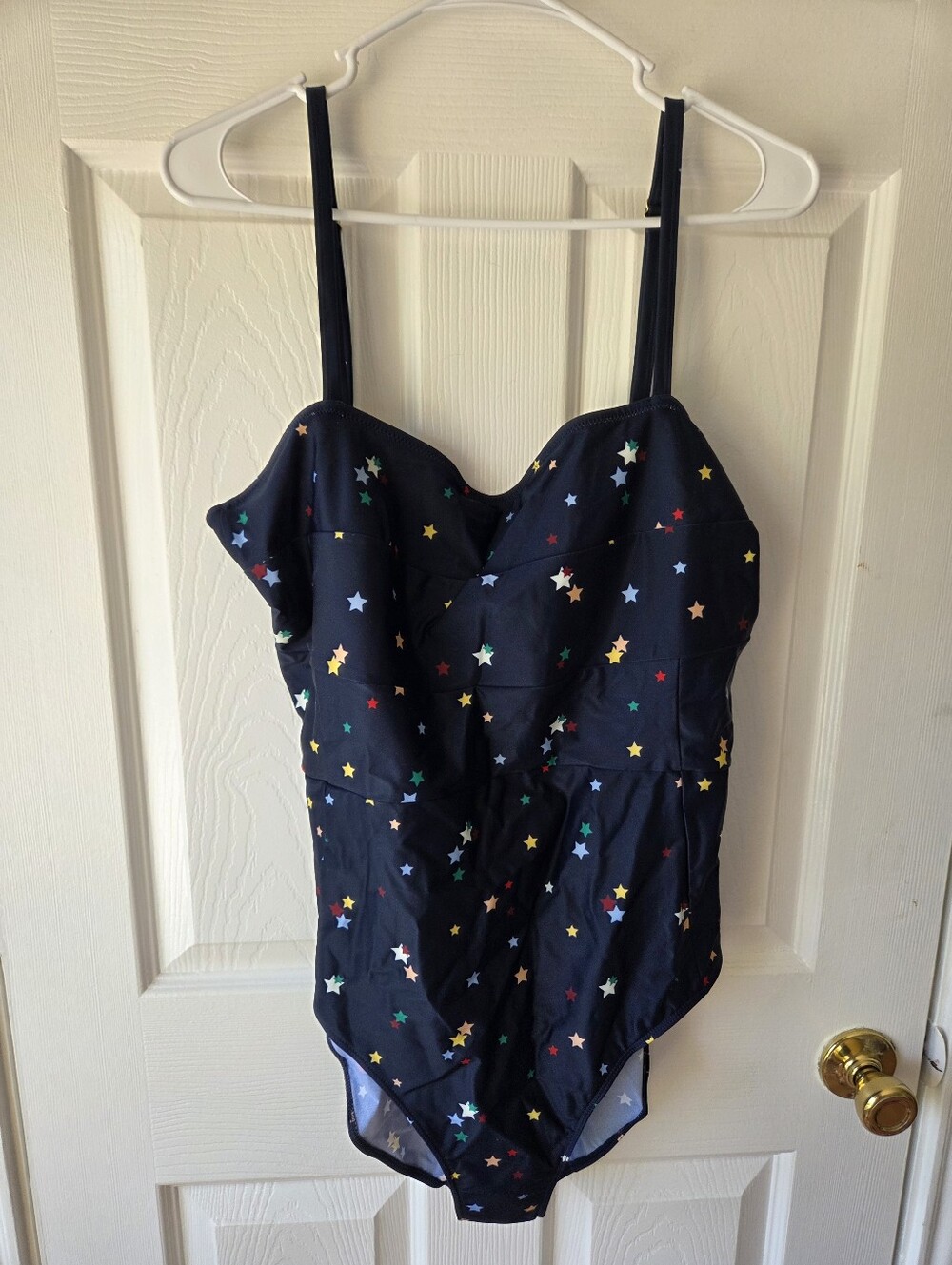 NWT Summersalt Bathing Suit Sz 18 One Peice Navy Oasis Scatter Stars Swimsuit